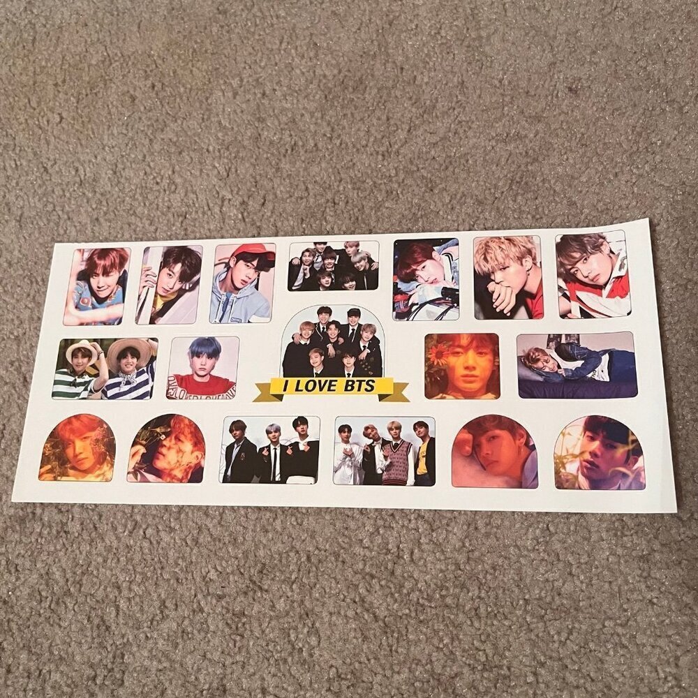 BTS ‘Love Yourself: Her’ Stickers - 18pcs